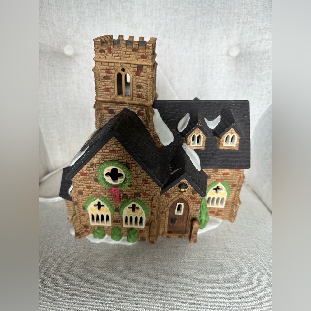 Dept 56 Dickens Heritage Village Knottinghill Church Retired 1989 #5582-4 No Box